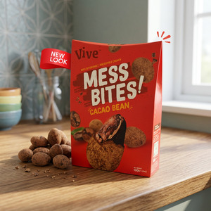VIVE SNACK Mess Bites Almond Dirty Beans 65% Dark Solid Unsweetened <b>Chocolate</b> Gourmet Indulgence 100g (4oz) - Product Image 5