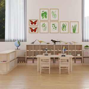 Ensemble table et chaises modernes en plastique pour enfants, idéal pour les garderies, les crèches et les écoles maternelles - Product Image 3