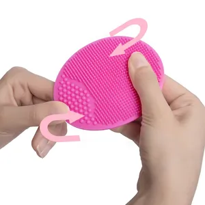 Nuevo diseño Johnsons Baby Wash producto para el cuidado del bebé cepillo suave para el cuidado del cuero cabelludo de silicona