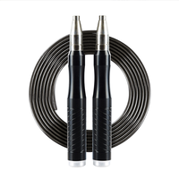Corde à sauter intelligente autobloquante poignée en aluminium fil d'acier Fitness vitesse réglable PVC matériel sauter boxe roulement entraînement