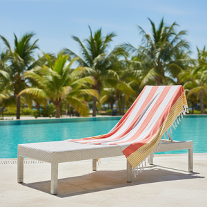 Custom Turkish Beach Towel, Oversized Absorbent Bath Towel, Wholesale Sand-Free Quick-Dry Towel for Summer Beach Pool - Product Image 3