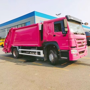 Camion de transport de déchets compacteur diesel manuel Howo 4x2 15m³ à prix d'usine à vendre - Product Image 3