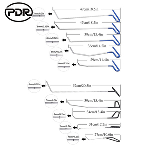 Super PDR Car Dent Repair <strong>Tools</strong> Push Hook Rods Dent <strong>Puller</strong> for Auto Car Work Shop - Product Image 2