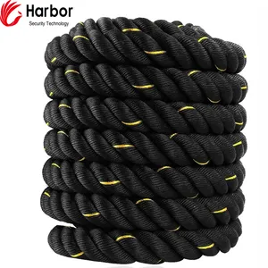 Gym Climbing Rope Battle Rope Power Training Battle Tali Latihan Lengan 25M 38M 50M