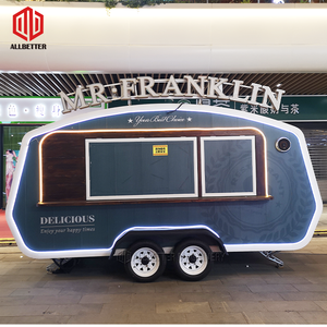 Custom קפה בית קרח קרם משאית נייד מזון ואן נייד פיצה מזון קרוואן מיץ טאקו משאית חם כלב Stand מותאם אישית - Product Image 1