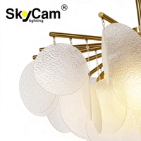 Lustre SkyCam de style moderne E27 E26, lampe de décoration, éclairage de plafond intérieur