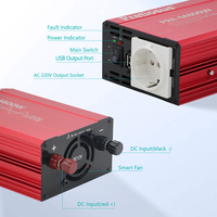 Onduleur Pretiosus 800w 800W Onduleur 12/24/48V DC à 110/120/220/230/240V AC Onde sinusoïdale modifiée Convertisseur d'alimentation hors réseau