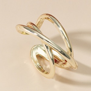 Bague géométrique de style japonais et coréen, ouverture réglable pour femme, bijoux à porter au quotidien sur l'index - Product Image 2