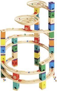 Il marmo di legno della corsa di qualità del giocattolo educativo della costruzione per le famiglie astute il gioco sicuro ed intelligente insieme - Product Image 5