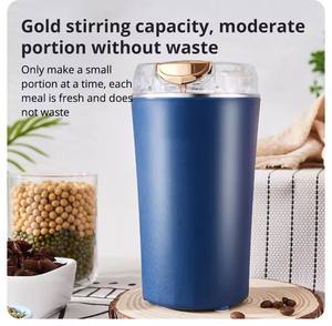 Mixeur portable en acier inoxydable pour noix, épices, haricots, usage domestique, lavable, manuel, pour aliments et café - Product Image 3