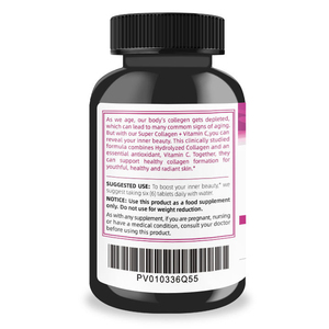 250 tablet kolagen <span class=keywords><strong>Super</strong></span> <span class=keywords><strong>Plus</strong></span> Vitamin C kulit rambut dan kuku dukungan sendi suplemen untuk dewasa wanita - Product Image 2
