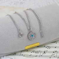Collier pendentif en apatite étoile ronde géométrique plaqué or 14 carats en argent sterling 925