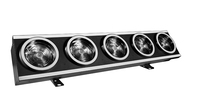 Équipement d'éclairage de scène Led de haute qualité Dmx 1000W ambre LED panneau de surface lumière matricielle aveugle avec anneau rvb pour DJ