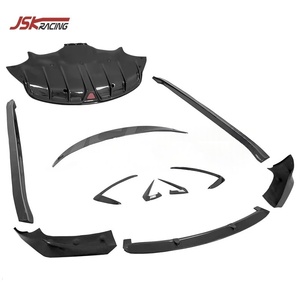 Kits de carrosserie en fibre de carbone pour <span class=keywords><strong>Tesla</strong></span> <span class=keywords><strong>Model</strong></span> 3 2016-2019, mise à niveau vers le style <span class=keywords><strong>C</strong></span> - Product Image 1