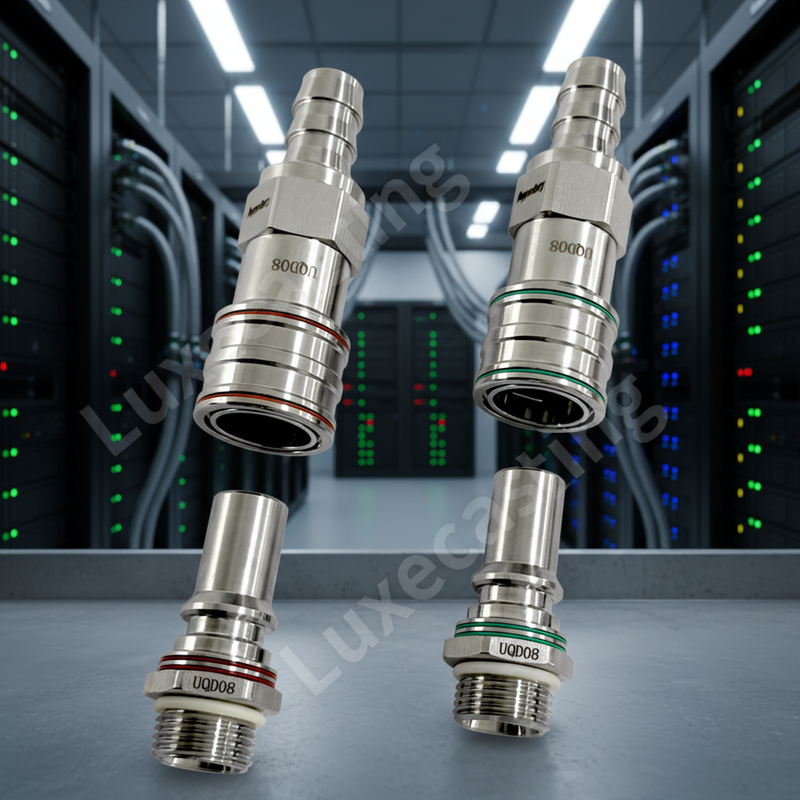 High Flow Rate Quick Coupling Connector