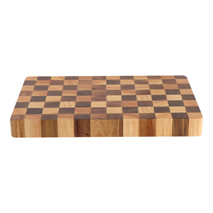 Lớn 20x15x1.5 inch gỗ End hạt thớt chân cao su butcher Khối Nhà bếp cắt khối dễ dàng để sử dụng - Product Image 4