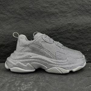 2026 New Luxury Fashion Diamond-Studded Outdoor Walking Shoes with Thick Soles and Elevated Design for Casual Wear - Product Image 1