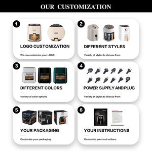 Freidora De Aire Rapports des consommateurs Rack friteuse à air sans huile Smart acier inoxydable friteuse à air accessoire de cuisine KA13014 - Product Image 2