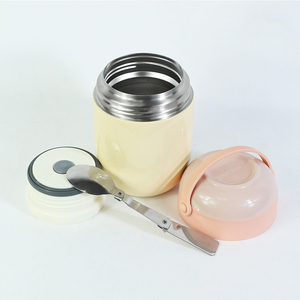 16OZ Double Paroi Isolé Chaud Vide Fiole Alimentaire Conteneur En Acier Inoxydable <span class=keywords><strong>Thermos</strong></span> Pot De Nourriture <span class=keywords><strong>Thermos</strong></span> pour Aliments Chauds Boîte À <span class=keywords><strong>Lunch</strong></span> - Product Image 5