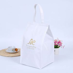 Professional Outdoor Wholesale Non Woven Insulated <b>Cooler</b> Bag Lunch Food Thermal Bag for Takeout Food Delivery Tote Bag - Product Image 3