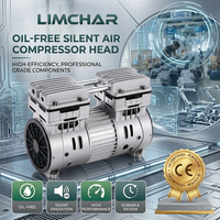 Compresseur d'air à piston alternatif silencieux sans huile de haute qualité 0,55 KW/0,75 CV