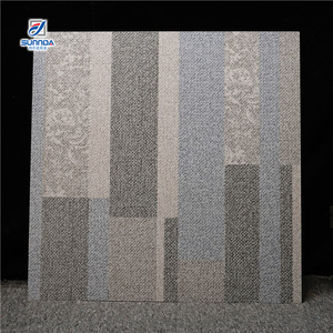Vật liệu xây dựng màu xám sứ sàn gạch chống trượt chất lượng cao 60x60cm xi măng thô mờ hoàn thành gạch — ảnh 1