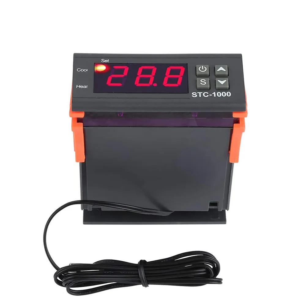 STC-1000 STC 1000 LED termostato digitale per incubatore termoregolatore termoregolatore relè di riscaldamento raffreddamento 12V 24V 220V