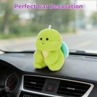 Peluche Tortue verte de petite taille, mignonne et douce, jouet en peluche océanique, compagnon de jeu, cadeau pour enfants, 6 pouces