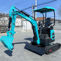 Mini-Pelle 1,8 Tonnes Fournisseur Chenillée EPA Euro5 Moteur Kubota Pelleteuse Service Après-Vente Gratuit Prix Machine Mini-Pelle Agricole