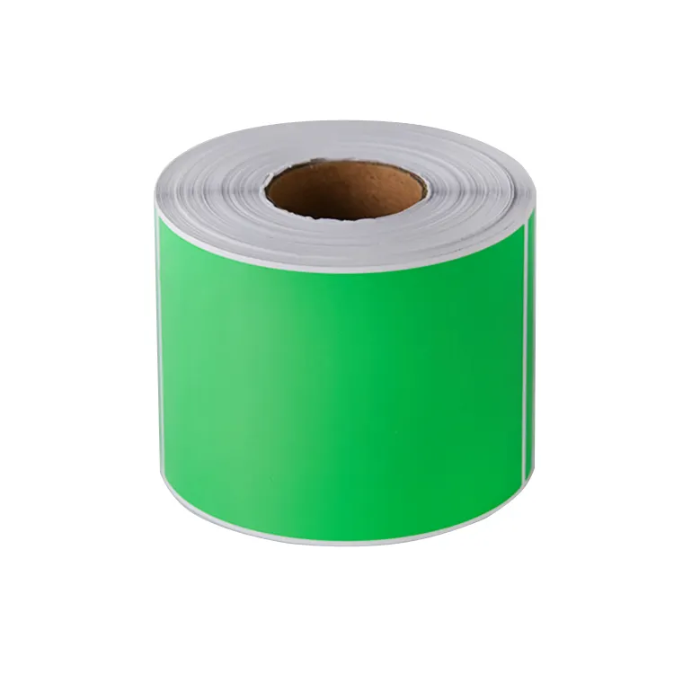 Customized Size Colorful Printing Packaging Self Adhesive Printable Thermal Blank Label Roll