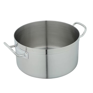 Marmite en acier inoxydable pour cuisine commerciale, casseroles de cuisson pour soupes et bouillons de restaurant, vente en gros d'usine, matériau métallique - Product Image 2