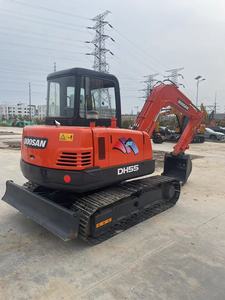 Pelle sur chenilles Doosan55 d'occasion de haute qualité pour la fabrication de routes Machines de construction d'occasion à bas prix Pompe à moteur Moteur à engrenages - Product Image 4