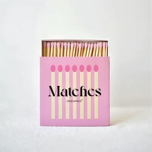 Allumettes en bois NSCMATCH de 4 pouces, personnalisables avec logo, en boîte, grandes allumettes carrées <span class=keywords><strong>pour</strong></span> cigares, bougies, allumettes - Product Image 2