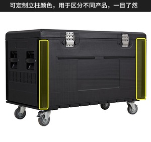 Custodia di volo su misura in plastica PE FLYCASE ROAD Case per palco a testa mobile fascio LED Par luce LED pista da ballo - Product Image 5