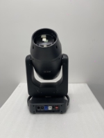 Projecteur LED professionnel 400W à tête mobile Gobo 3-en-1 (Beam, Spot, Wash) avec zoom, prisme linéaire et effets CMY+CTO pour scène et DJ
