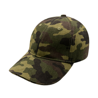 Gorras de béisbol de camuflaje con luces Led, Logo bordado con pantalla personalizada de alta calidad, muestra gratis, fabricante