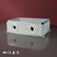 Deckenaufgehängte Luftaufbereitungsanlage Kompakte Größe Externer Rotor Zentrifugalventilator 1500-15000 M3/h