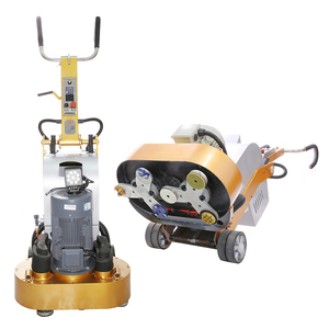<span class=keywords><strong>Meuleuse</strong></span> à béton manuelle 240V 7,5KW avec moteur et boîte de vitesses, double tête, 6 disques de meulage pour le polissage des sols de parkings - Product Image 5
