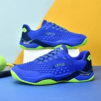 Chaussures de tennis et de badminton unisexes professionnelles, respirantes, avec doublure en mesh, résistantes à l'usure, pour l'entraînement et la course à pied