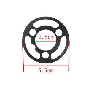 Anneau décoratif pour cuisinière à gaz Linghui, diamètre extérieur 5,5 cm, diamètre intérieur 2,5 cm, accessoire de brûleur en acier - Product Image 1