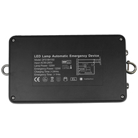 Lampe Highbay 100-200W, kit d'urgence LED 100% pleine puissance avec boîtier en aluminium moulé sous pression étanche