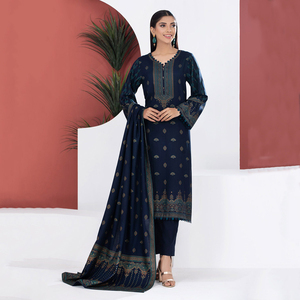 Trajes Punjabi de 3 Piezas para Hombre, Manga Larga, Completamente Bordados, de Algodón, con Conjunto Chunari para Fiesta, Precio de Fábrica - Product Image 3