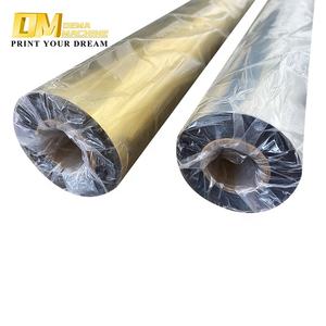 DM Factory Wholesale Toner Reactive Foil Diy Lámina de transferencia de calor Gold Metallic Hot Stamping Foil Roll para impresora láser - Product Image 6