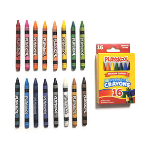 <span class=keywords><strong>Mini</strong></span> crayon soluble dans l'eau vente en gros 8.8cm crayon de cire de couleur classique pour enfants ensemble de peinture d'art Offres Spéciales - Product Image 6