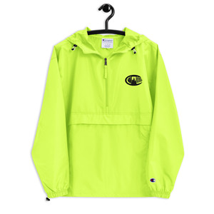 Giacca in Pelle con Cappuccio Ricamata For Champion - Stile College Impermeabile per la Primavera - Product Image 4