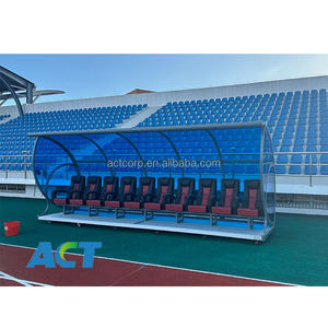 Banc de remplacement portable 2-24 sièges pour l'extérieur avec siège VIP pour joueurs de FOOTBALL et entraîneurs TBX - Product Image 3