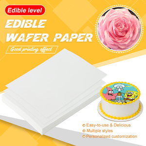 Edible Paper Wafer Paper Rice Paper for <strong>Cake</strong> <strong>Tools</strong> 0.65mm/0.35mm 50pcs/bag - Product Image 3