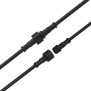 Kunden spezifisch M8 M12 M14 M15 M16 IP68 Wasserdichtes Anschluss kabel 2 3 4 5-polige Push-Pull-Adapter anschlüsse