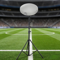 Trépied portable professionnel en alliage d'aluminium pour caméras de football et de basketball