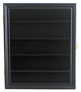 Vetrina Espositiva a Forma di Punta di Freccia con Protezione UV, Montabile a Parete - Product Image 5